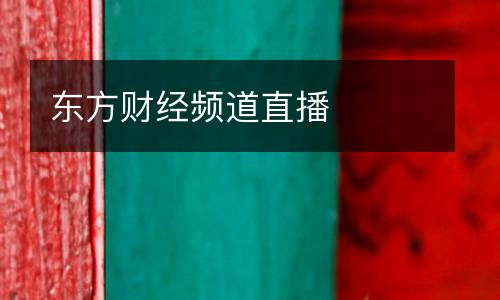 東方財經頻道直播
